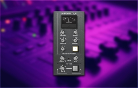 Universal Audio SSL 4000 G Bus Compressor | Preset Pack