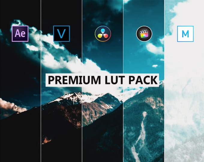 Professional Color Correction LUT Pack for Video Editing & Filmmaking