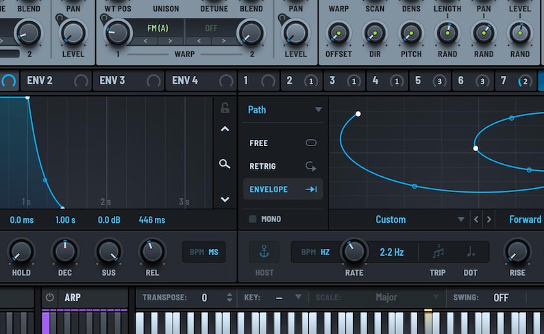 Xfer Serum 2 is a powerful wavetable synthesizer packed with advanced features for music production and sound design. It offers new synthesis types, additional oscillators, an expanded filter selection, and an enhanced modulation system for greater creative control. The redesigned interface improves workflow, while full compatibility with Serum 1 presets ensures seamless integration. Perfect for producers and sound designers looking for cutting-edge synthesis capabilities