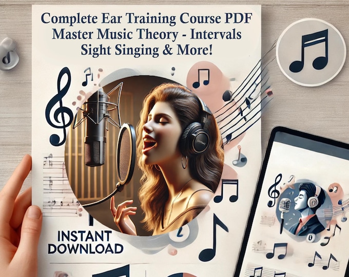 Complete Ear Training Course PDF | Master Music Theory, Sight Singing & Interval Recognition