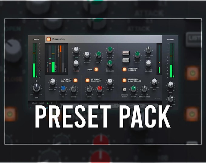 SSL Native Drumstrip | Preset Pack