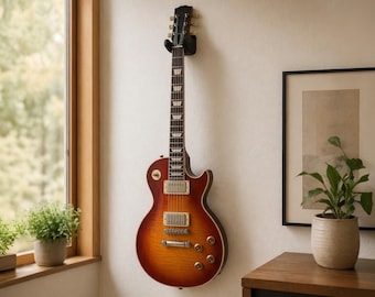 Electric Guitar Wall Hanger STL | 3D Printable Neck Mount for Electric & Bass Guitars
