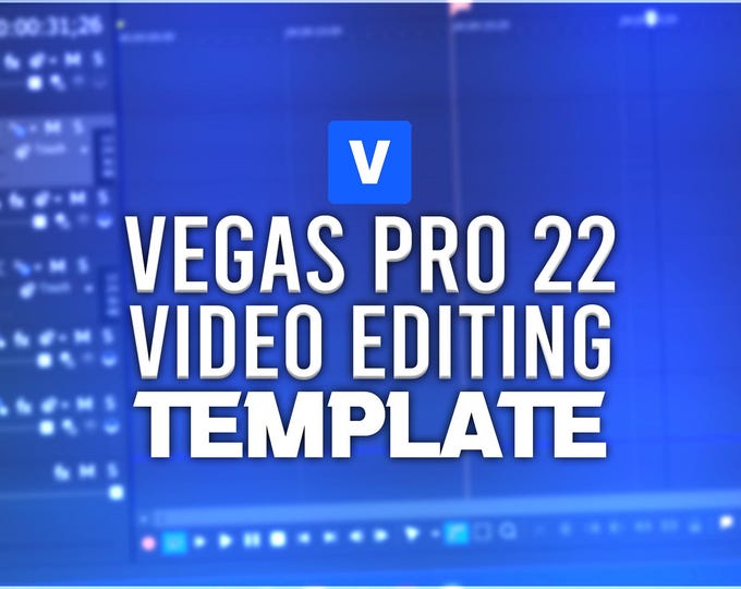 VEGAS Pro 22 - Professional Video Editing Template