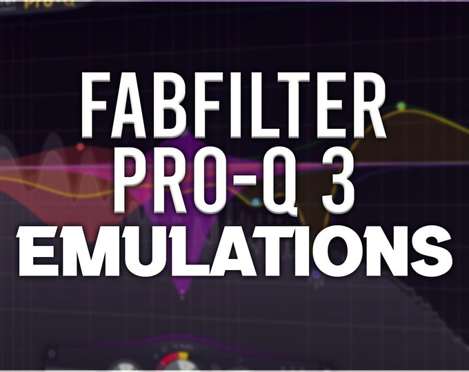 FabFilter Pro-Q 3 | Emulations Presets