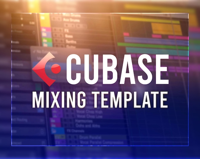 Cubase Pro 13 - Professional Mixing Template