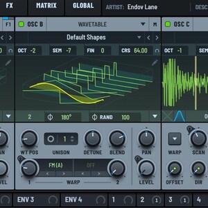 Xfer Serum 2 is a powerful wavetable synthesizer packed with advanced features for music production and sound design. It offers new synthesis types, additional oscillators, an expanded filter selection, and an enhanced modulation system for greater creative control. The redesigned interface improves workflow, while full compatibility with Serum 1 presets ensures seamless integration. Perfect for producers and sound designers looking for cutting-edge synthesis capabilities