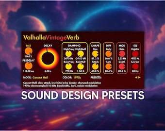 Valhalla VintageVerb | Sound Design Reverb Presets