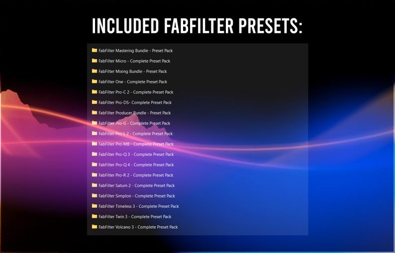 FabFilter is a highly respected audio software company known for creating professional VST plugins focused on clean transparent processing innovative interfaces and advanced sound design Featuring industry leading tools for EQ compression limiting reverb delay distortion filters and multiband dynamics FabFilter plugins deliver precision flexibility and pristine audio quality trusted by producers mixing engineers and mastering specialists across all genres for modern high end music production