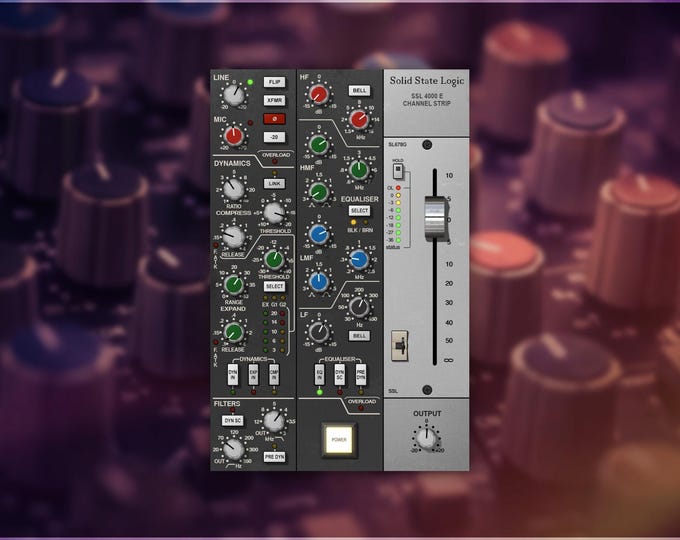 Universal Audio SSL 4000 E Channel Strip | Preset Pack