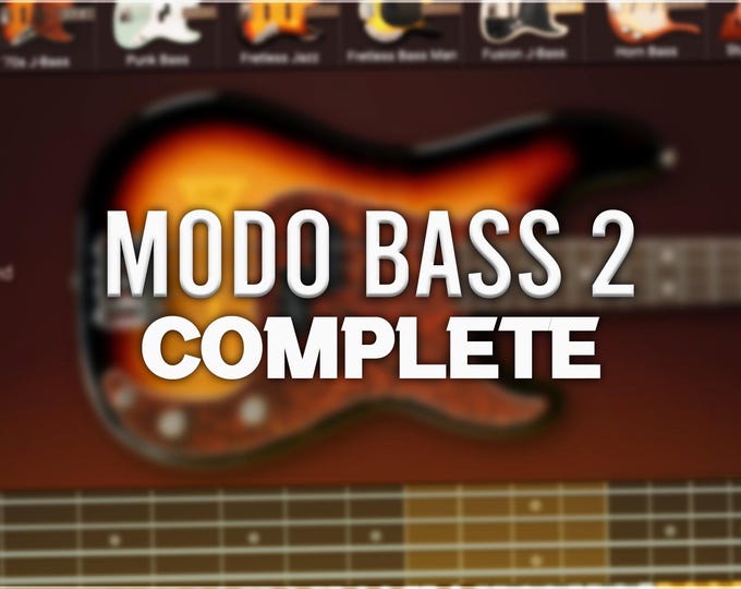 IK Multimedia MODO BASS 2 | Preset Pack