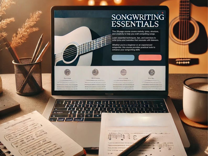 Songwriting Map.pdf Songwriting Essentials PDF | Complete Beginner’s Guide to Writing Songs ...