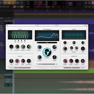 Baby Audio Humanoid is a vocal transformation plugin designed for extreme hard-tuning and radical voice manipulation. It features an FFT-based pitch engine for robotic tuning, a wavetable synth with 64 factory wavetables (plus user import), and a Transform knob to blend tuning and synthesis. Additional tools include filters, warble, widen, and freeze effects, as well as MIDI and automation control for harmonies. Compatible with macOS and Windows, supporting VST, AU, and AAX formats