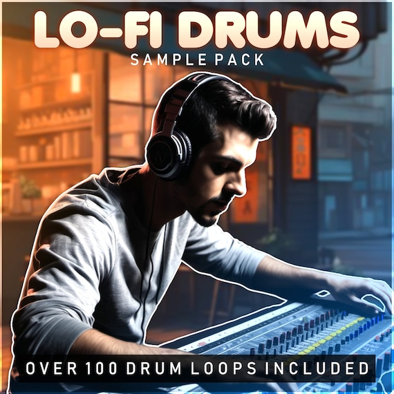 Lo-fi Drum Sample Pack | 100 Loops