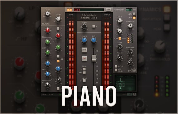 SSL Native Channel Strip 2 | Piano Presets