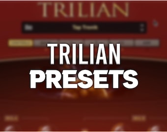 Spectrasonics Trilian | Complete Preset Pack - Etsy
