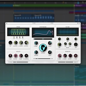 Baby Audio Humanoid is a vocal transformation plugin designed for extreme hard-tuning and radical voice manipulation. It features an FFT-based pitch engine for robotic tuning, a wavetable synth with 64 factory wavetables (plus user import), and a Transform knob to blend tuning and synthesis. Additional tools include filters, warble, widen, and freeze effects, as well as MIDI and automation control for harmonies. Compatible with macOS and Windows, supporting VST, AU, and AAX formats