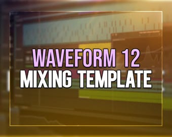 Tracktion Waveform Pro 12 - Professional Mixing Template
