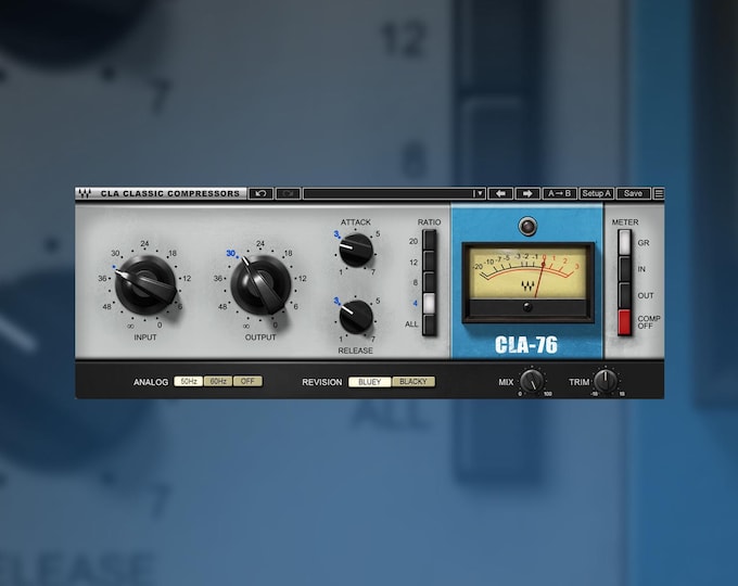Waves CLA-76 Compressor | Vocal Presets