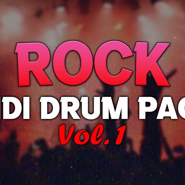 Rock MIDI Drum Pack - Vol. 1