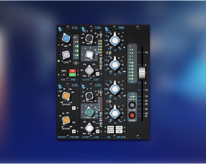 Universal Audio API Vision Channel Strip | Preset Pack