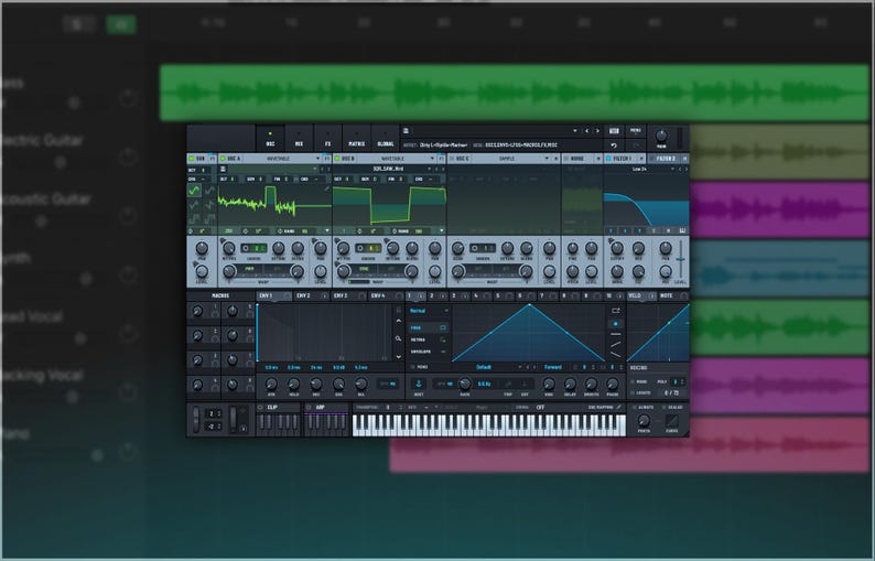 Xfer Serum 2 is a powerful wavetable synthesizer packed with advanced features for music production and sound design. It offers new synthesis types, additional oscillators, an expanded filter selection, and an enhanced modulation system for greater creative control. The redesigned interface improves workflow, while full compatibility with Serum 1 presets ensures seamless integration. Perfect for producers and sound designers looking for cutting-edge synthesis capabilities