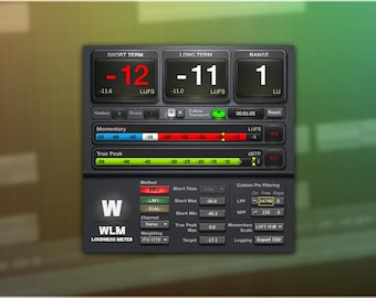 Waves WLM Loudness Meter | Preset Pack