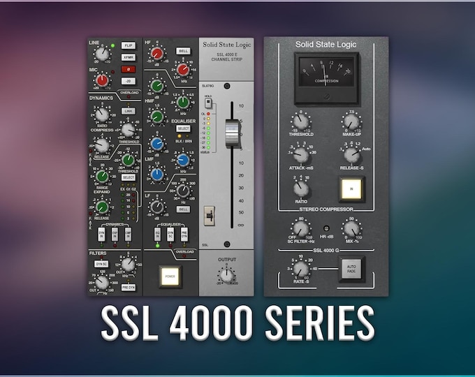 Universal Audio SSL 4000 Series Console Bundle | Preset Pack