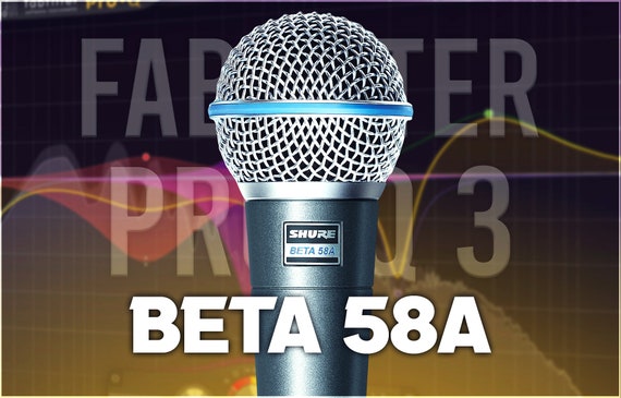 FabFilter Pro-Q 3 | Shure Beta 58A Presets