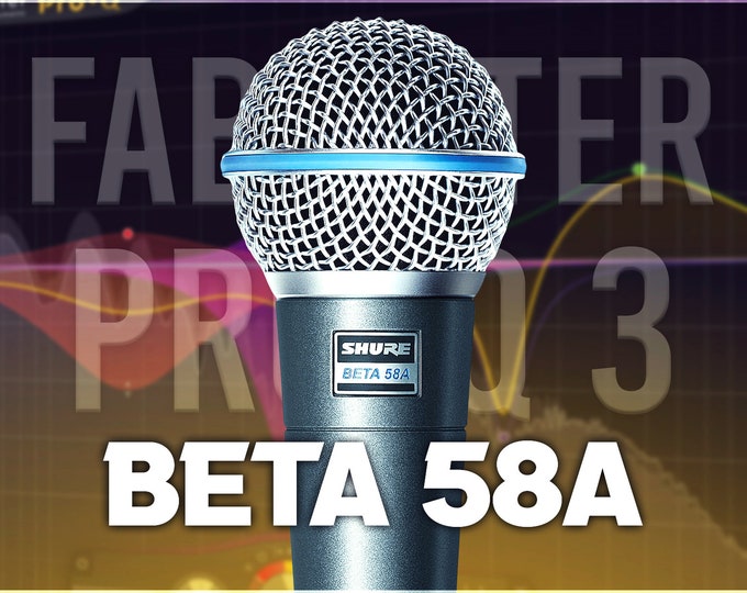 FabFilter Pro-Q 3 | Shure Beta 58A Presets