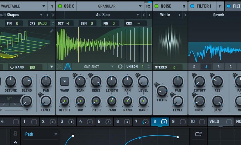 Xfer Serum 2 is a powerful wavetable synthesizer packed with advanced features for music production and sound design. It offers new synthesis types, additional oscillators, an expanded filter selection, and an enhanced modulation system for greater creative control. The redesigned interface improves workflow, while full compatibility with Serum 1 presets ensures seamless integration. Perfect for producers and sound designers looking for cutting-edge synthesis capabilities