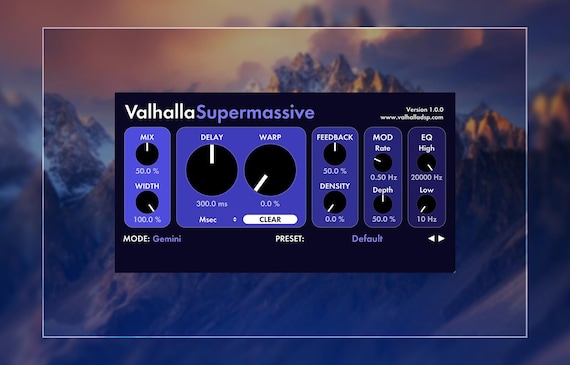 Valhalla Super Massive | Preset Pack