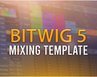 Bitwig Studio 5 - Professional Mixing Template