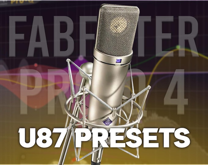 FabFilter Pro-Q 4 | Neumann U87 Presets