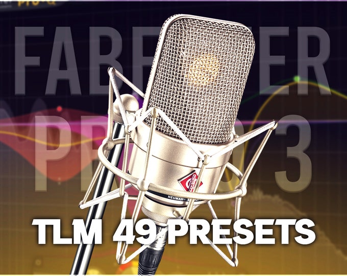 FabFilter Pro-Q 3 | Neumann TLM 49 Presets