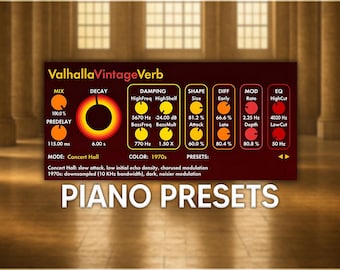 Valhalla VintageVerb | Piano Reverb Presets