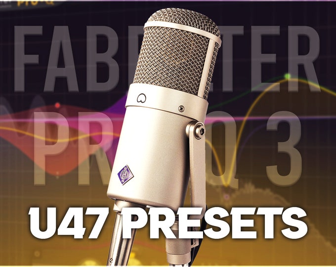 FabFilter Pro-Q 3 | Neumann U47 Presets