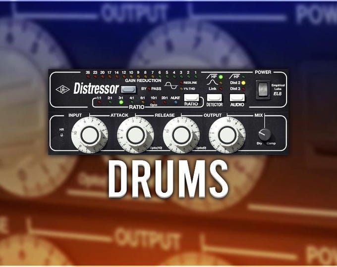Empirical Labs EL8 Distressor Compressor | Drums Presets