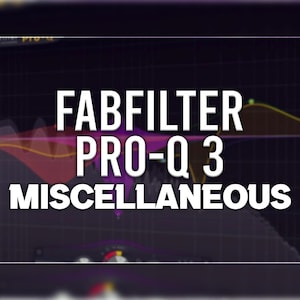 FabFilter Pro-Q 3 / Preset vari