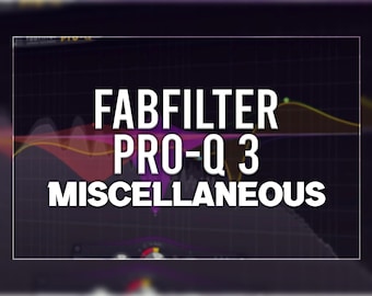 FabFilter Pro-Q 3 | Misc Presets