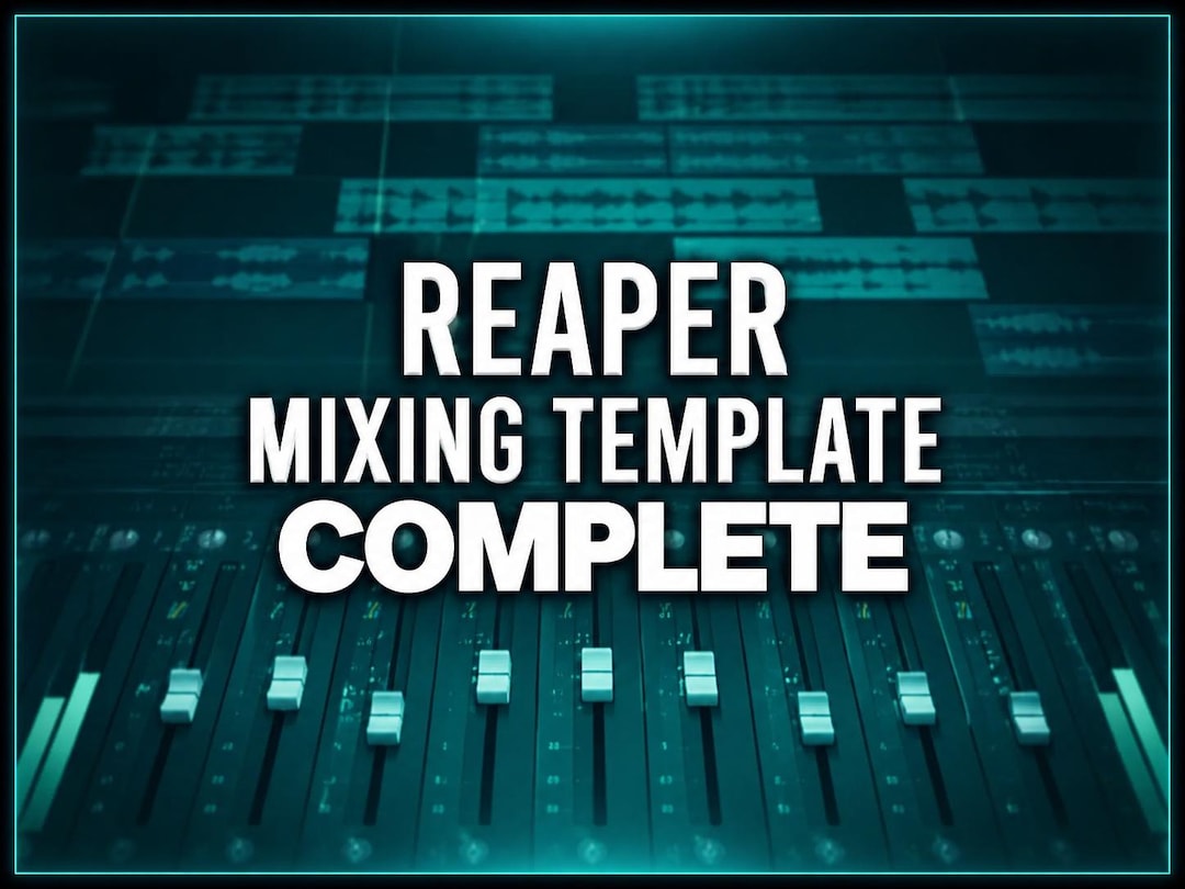 めいぷる オーダーページ REAPER 7 - Professional Mixing Template - Etsy