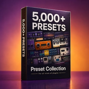 5,000+ VST Plugin Presets Bundle | Mixing, Mastering, Vocal, Drum, Guitar, Bass, Piano & FX Presets
