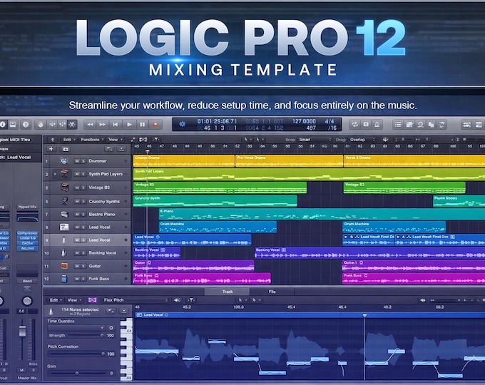 Logic Pro 12 | Professional Mixing Template