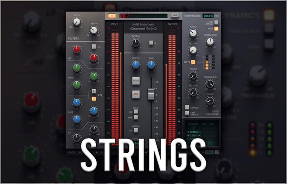 SSL Native Channel Strip 2 | Strings Presets