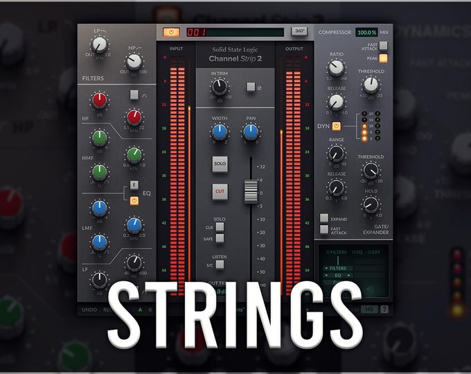SSL Native Channel Strip 2 | Strings Presets