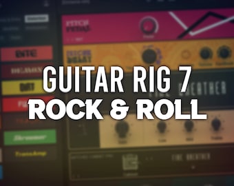Guitar Rig 7 Presets: 32 Artist-inspired Tones (digital Download) - Etsy