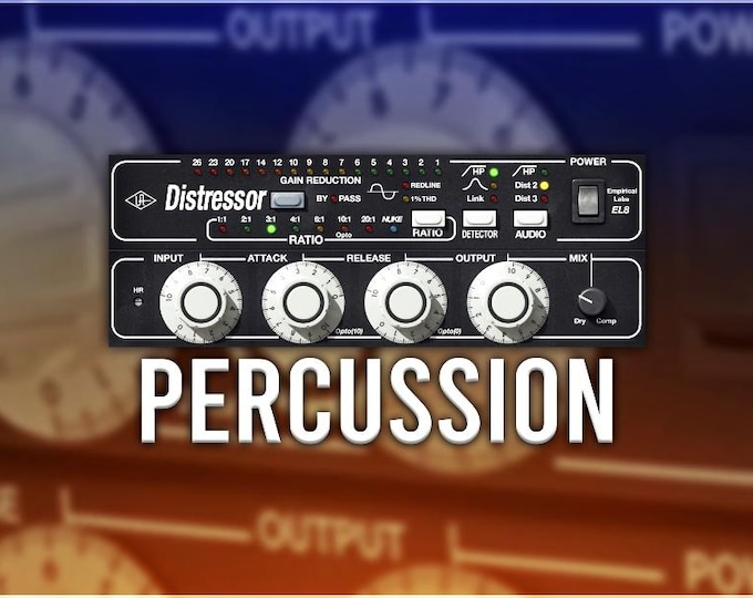 Empirical Labs EL8 Distressor Compressor | Percussion Presets