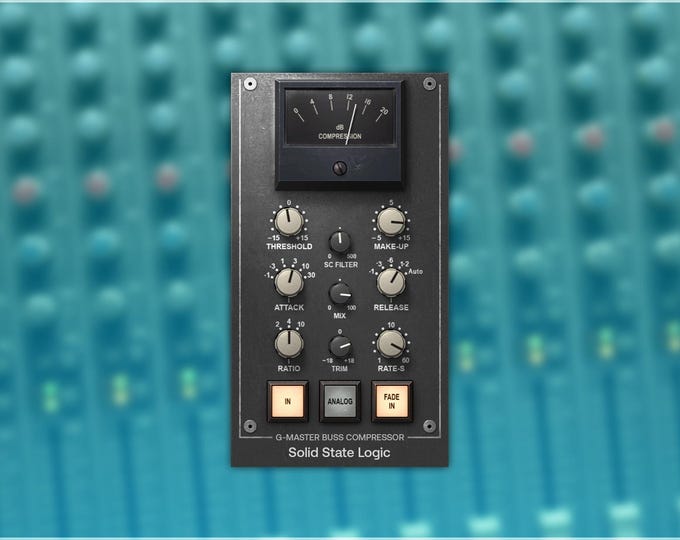 Waves SSL G-Master Buss Compressor | Complete Preset Pack