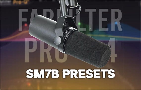 FabFilter Pro-Q 4 | Shure SM7B Presets