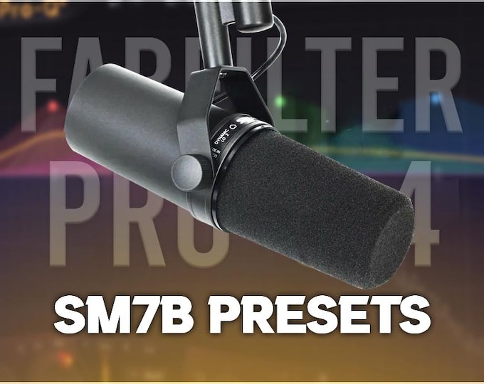 FabFilter Pro-Q 4 | Shure SM7B Presets
