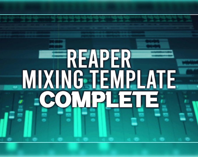 REAPER 7 - Professional Mixing Template